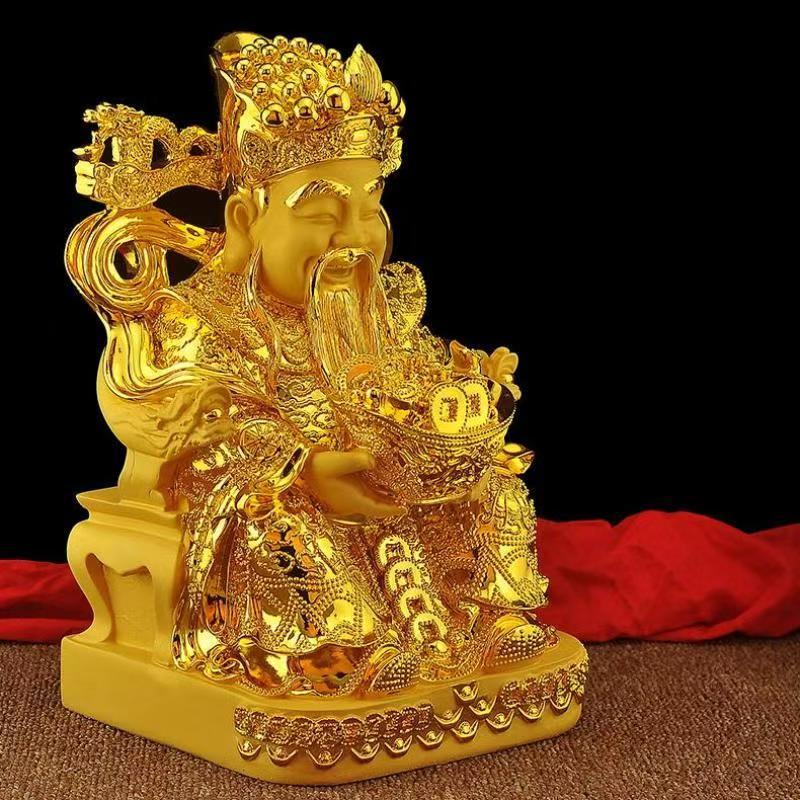 เฟิงสุ่ย รูปปั้นเทพเจ้าแห่งโชค - Resin Crafts บทวิจารณ์และราคา