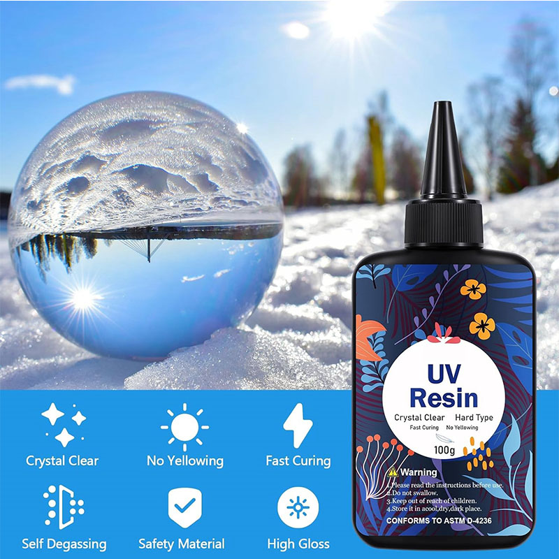 ชุดเรซิน UV รุ่นอัพเกรด 100G/3 - Epoxy Uv Resin Kit บทวิจารณ์และราคา