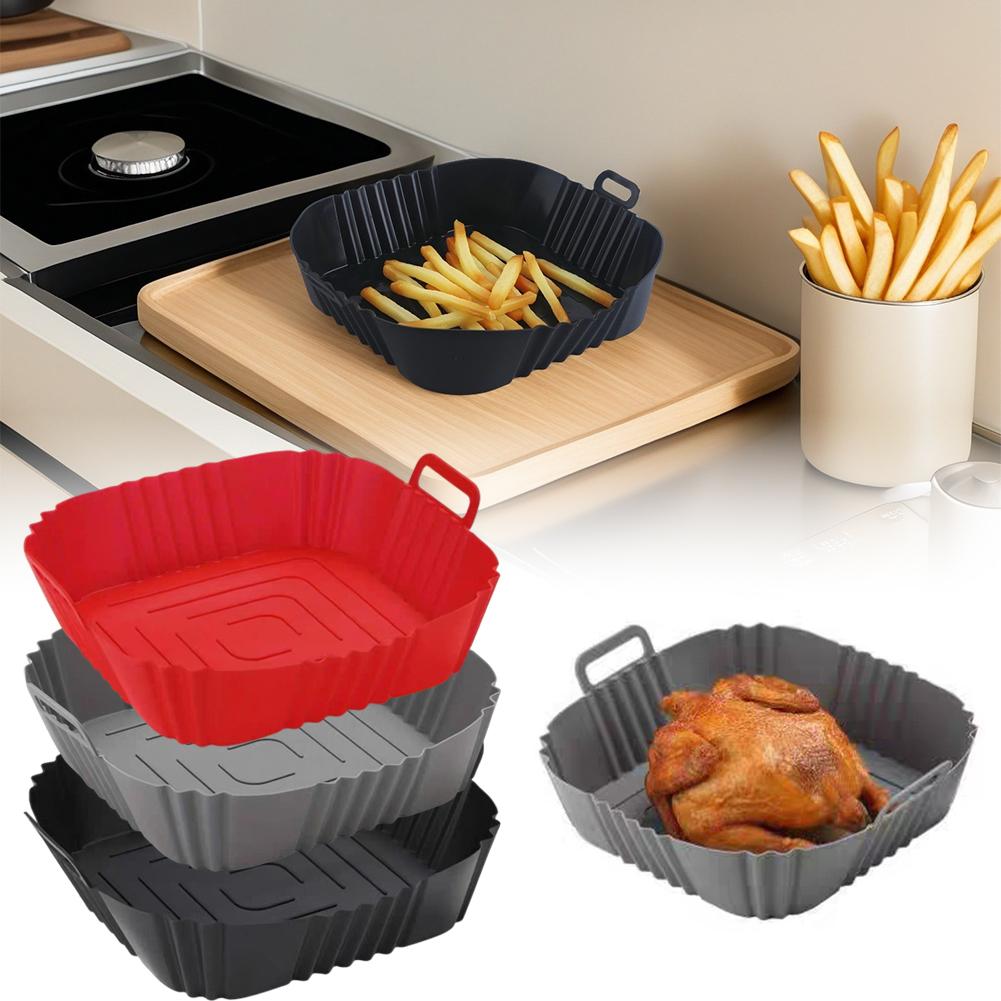 แผ่นรองซิลิโคนสำหรับหม้อทอดไร้ - Silicone Mold Tray บทวิจารณ์และราคา
