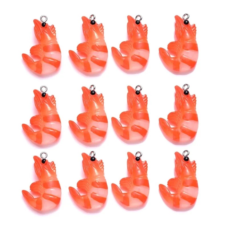 จี้รูปกุ้งก้ามกรามและกุ้งจำลอง - Resin Craft Supplies บทวิจารณ์และราคา