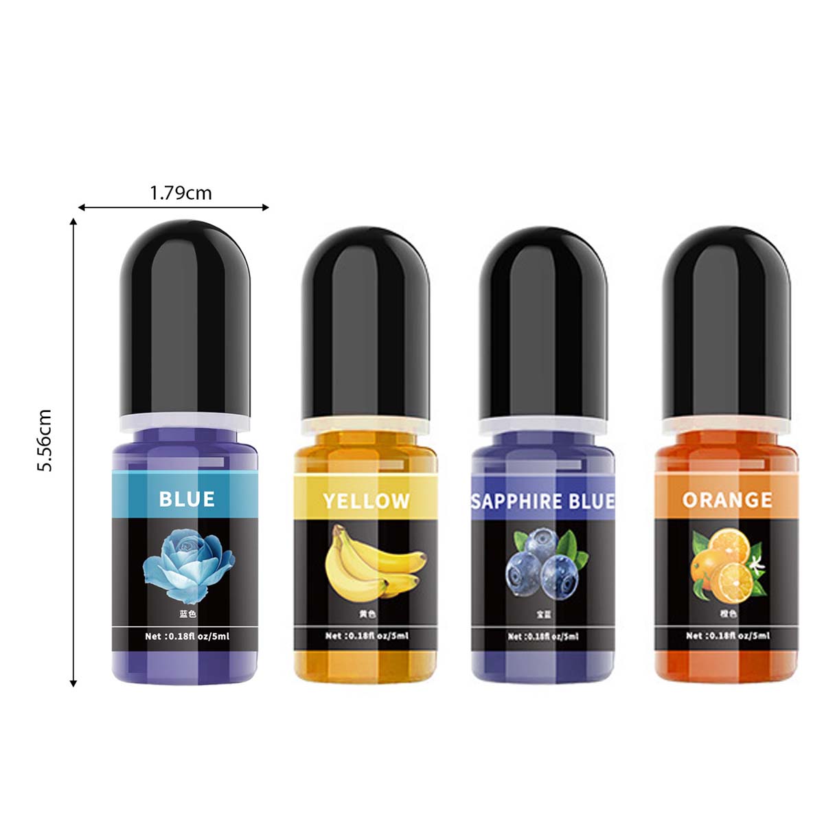 5 ml/ขวดอีพ็อกซี่เรซิ่นPigment - Epoxy Uv Resin Kit บทวิจารณ์และราคา